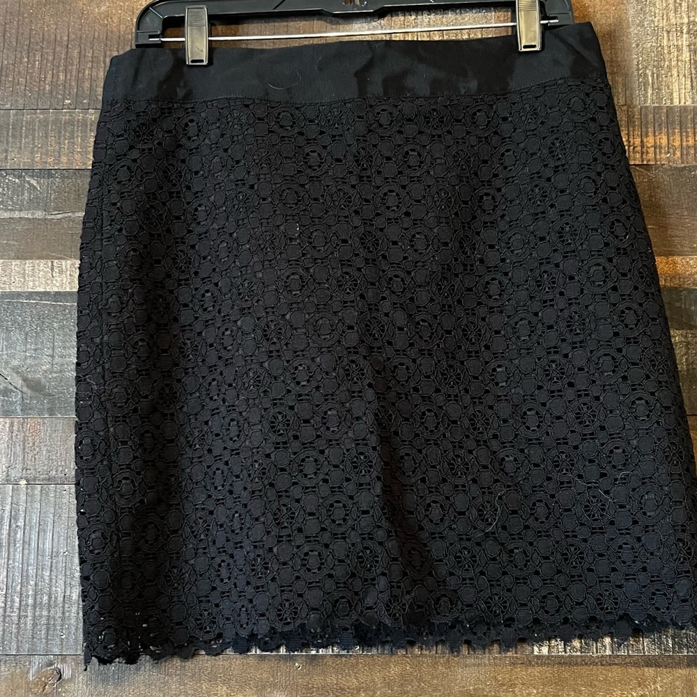 Lace Black Skirt